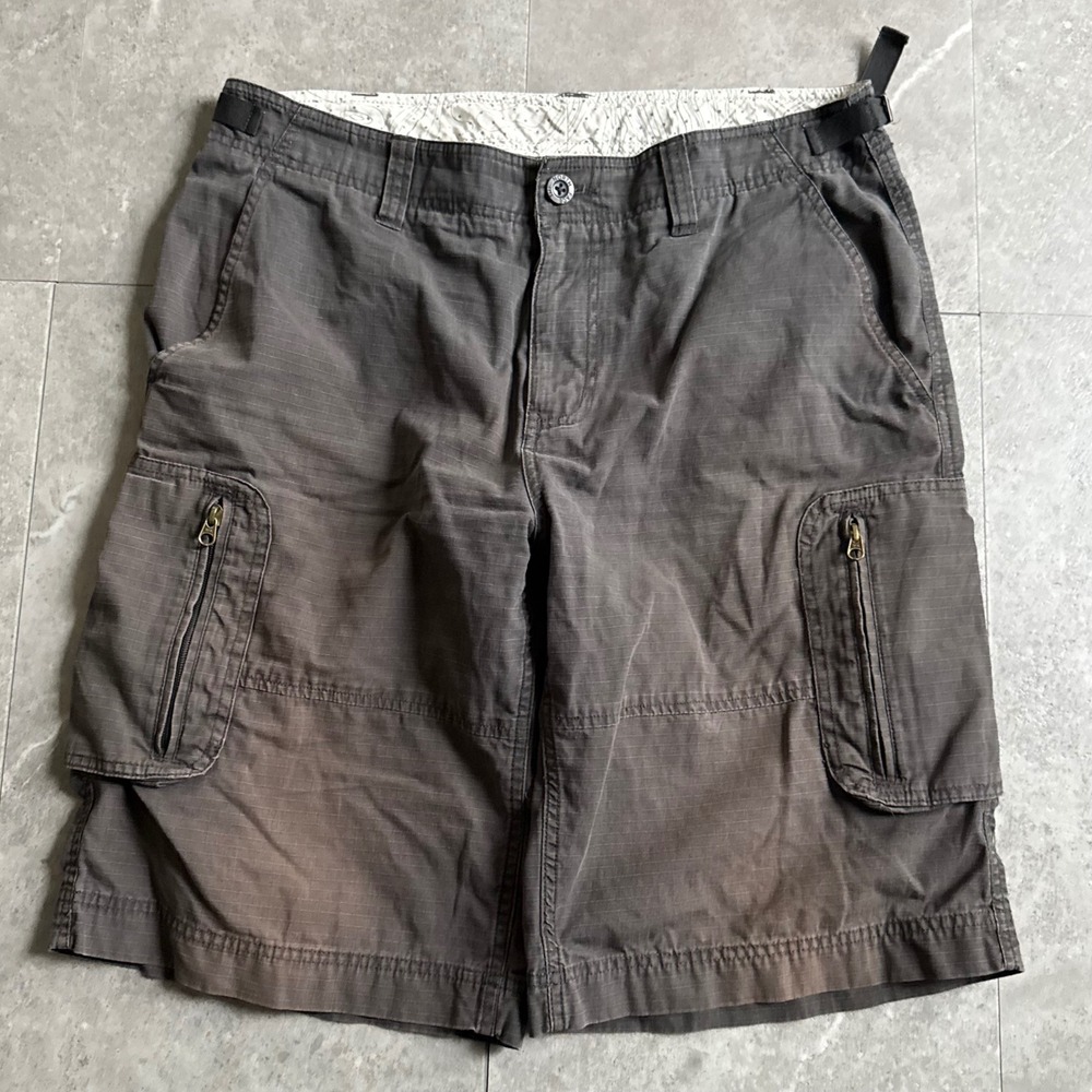 Y2K The North Face Ripstop Faded Cargo Shorts 34